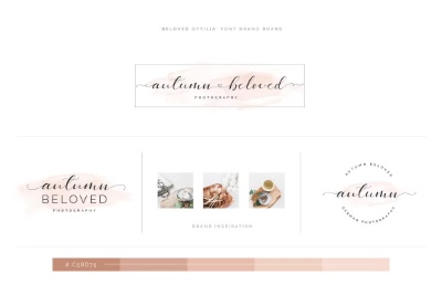 Beloved Ottilia Font + Free Logos 3071673 Beloved Ottilia Font + Free Logos 3071673