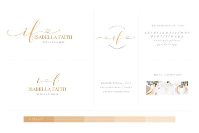 Beloved Ottilia Font + Free Logos 3071673 Beloved Ottilia Font + Free Logos 3071673
