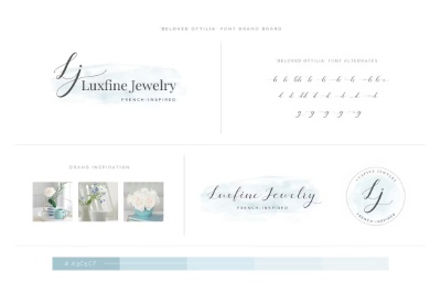 Beloved Ottilia Font + Free Logos 3071673 Beloved Ottilia Font + Free Logos 3071673