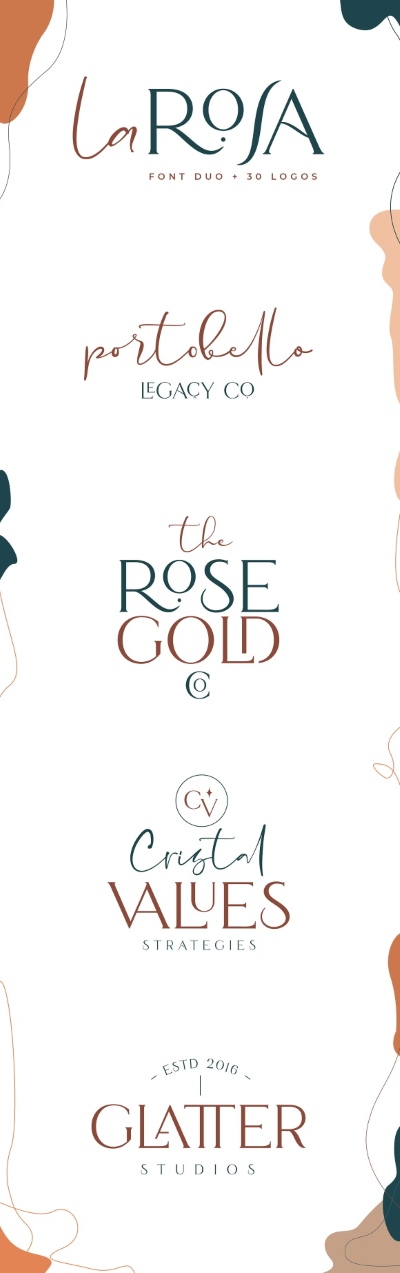 La Rosa Font Duo-Chic Logos 4671115