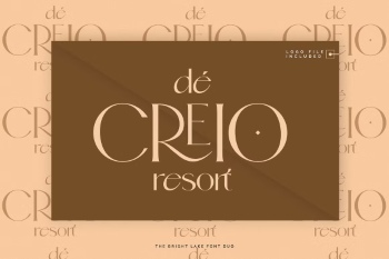 The Bright Lake Font Duo + Logos 6317435 The Bright Lake Font Duo + Logos 6317435