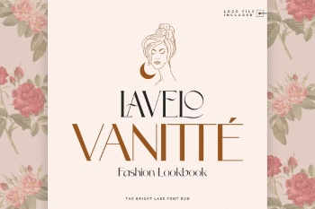 The Bright Lake Font Duo + Logos 6317435 The Bright Lake Font Duo + Logos 6317435