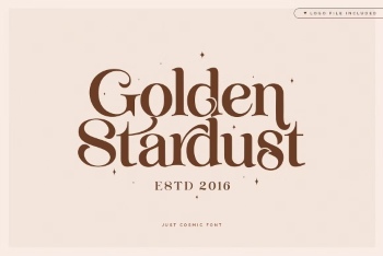 Just Cosmic Font + Logos 5619000 Just Cosmic Font + Logos 5619000