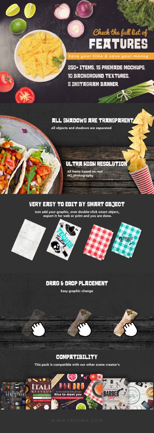 Mexican Food Scene & Mock-up Creator 3186706