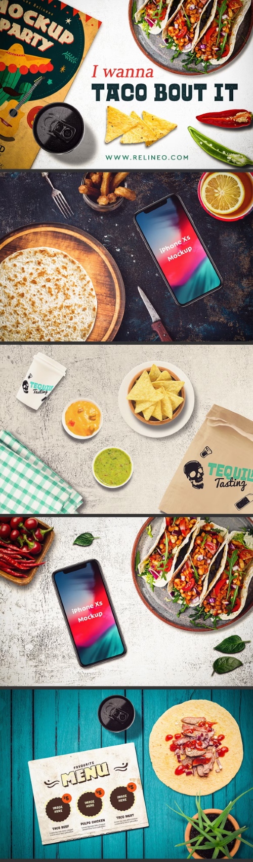 Mexican Food Scene & Mock-up Creator 3186706