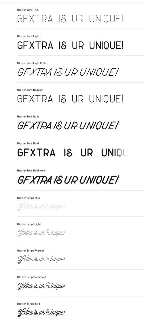 Hipster Style - Stylish Font Duo 12xOTF 4158440 Hipster Style - Stylish Font Duo 12xOTF 4158440