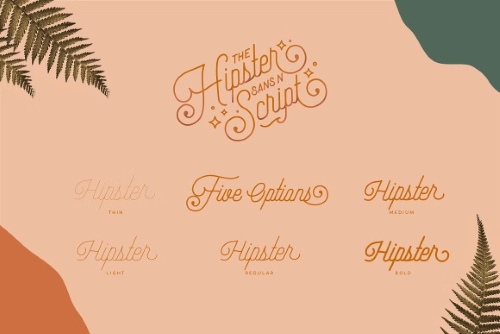 Hipster Style - Stylish Font Duo 12xOTF 4158440 Hipster Style - Stylish Font Duo 12xOTF 4158440