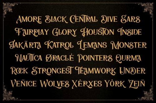 Zailander - Vectorian Vintage Font