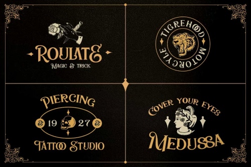 Zailander - Vectorian Vintage Font