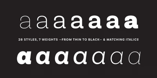 Basic Sans Narrow - 28 Styles Font Family