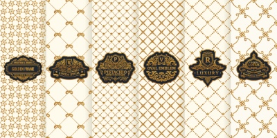 Luxury Packaging Design Elements 27xAI Luxury Packaging Design Elements 27xAI