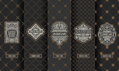Luxury Packaging Design Elements 27xAI Luxury Packaging Design Elements 27xAI