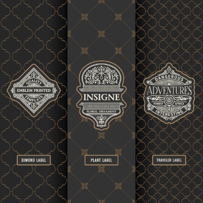 Luxury Packaging Design Elements 27xAI Luxury Packaging Design Elements 27xAI