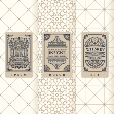 Luxury Packaging Design Elements 27xAI Luxury Packaging Design Elements 27xAI
