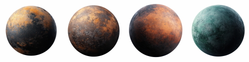 Solar System Planets 25xPNG