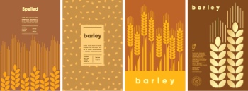 Wheat & Bread Templates 28xAI