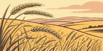 Wheat Abstracts 22xAI, 7xSVG Wheat Abstracts 22xAI, 7xSVG