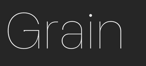 Grain - 18 Styles + Variable Font Family