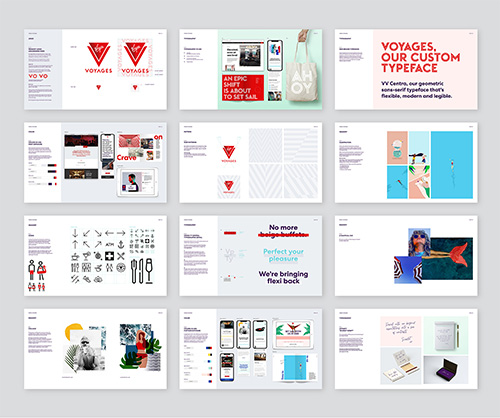 Voyages Display Custom Font for Virgin Voyages OTF