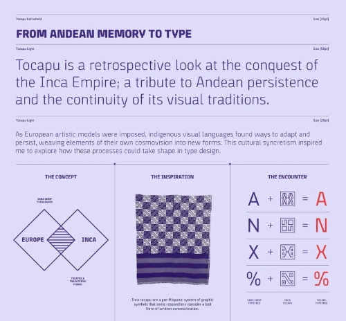 Tocapu - 7 Styles + Variable Font Family
