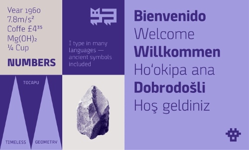 Tocapu - 7 Styles + Variable Font Family
