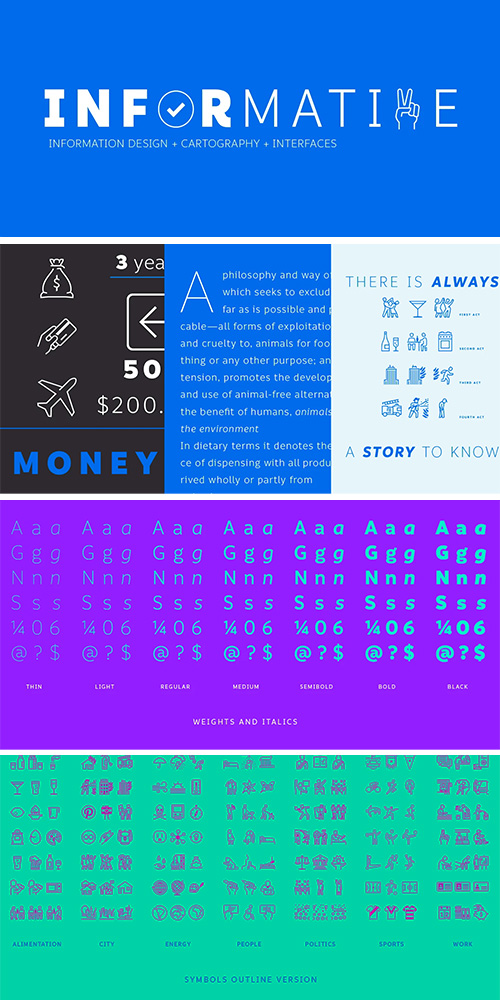 Informative - 28 Styles Font Family 1942930