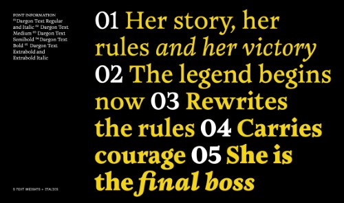 Dargon - 16 Styles + 2 Variable Fonts Family