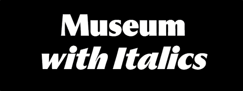 PP Museum - 18 Static + 2 Variable Fonts
