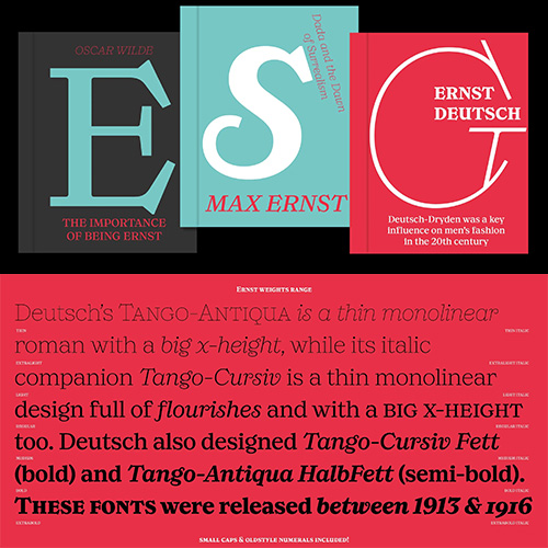 Ernst - 14 Styles Font Family €420