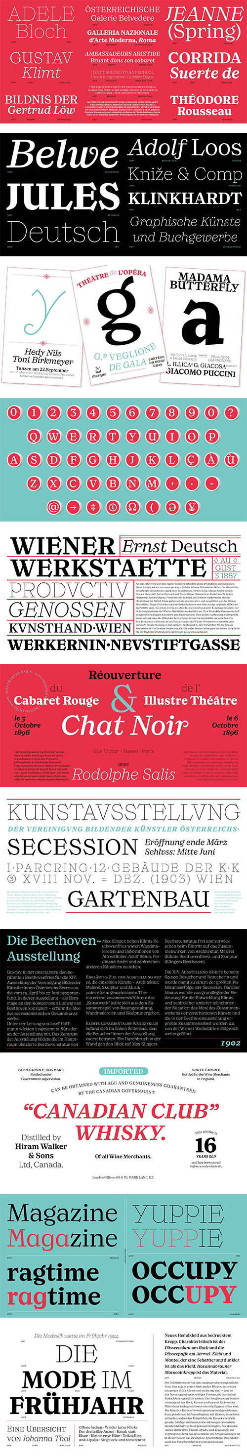 Ernst - 14 Styles Font Family €420