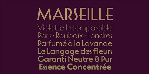 Marseille - 6 Static Styles + 1 Variable Font Family