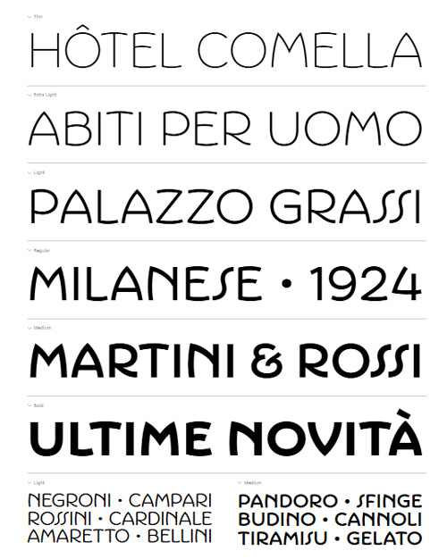 Portofino - 6 Static Styles + 1 Variable Font Family