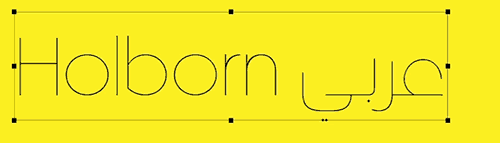 Holborn - 18 Styles + Variable NEW! Latin, Arabic, Cyrillic & Greek 