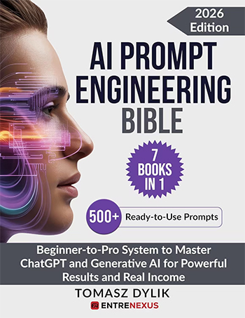 AI Prompt Engineering Bible: Beginner-to-Pro System to Master ChatGPT and Generative AI for Powerful Results
