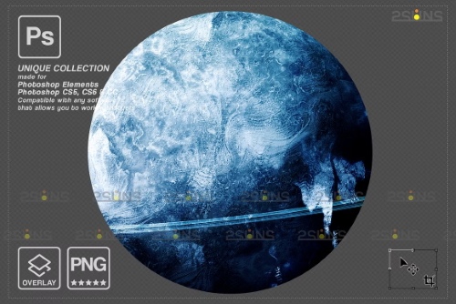Planets Pack Photo Overlays PNG, JPG 6961253