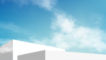 White 3D Podium Step Display Mockups 23xAI