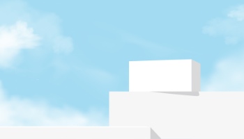 White 3D Podium Step Display Mockups 23xAI