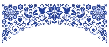 Scandinavian Navy Blue Repetitive Seamless Patterns 62xAI