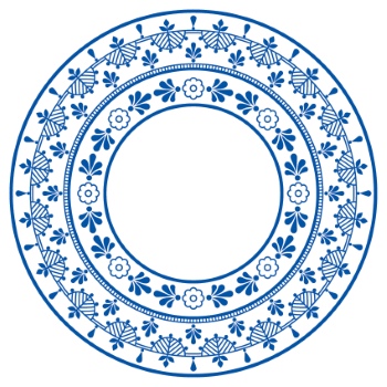 Scandinavian Navy Blue Repetitive Seamless Patterns 62xAI