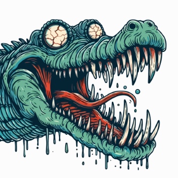 Gory Animals for T-Shirt Design 30xSVG