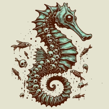 Gory Animals for T-Shirt Design 30xSVG