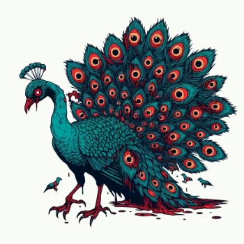Gory Animals for T-Shirt Design 30xSVG
