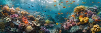 Underwater Kaleidoscope Marine Life 19xJPEG