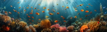 Underwater Kaleidoscope Marine Life 19xJPEG