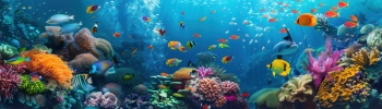 Underwater Kaleidoscope Marine Life 19xJPEG