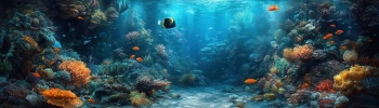 Underwater Kaleidoscope Marine Life 19xJPEG
