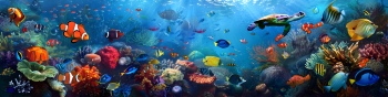 Underwater Kaleidoscope Marine Life 19xJPEG
