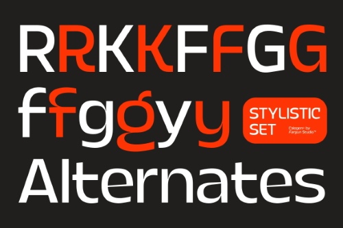 Calogen Grotesk Family - 70 Static Styles + 1 Variable Font