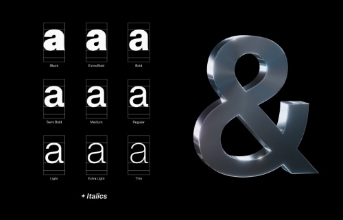 Fabric Grotesk - 18 Static Styles + 1 Variable Font NEW!
