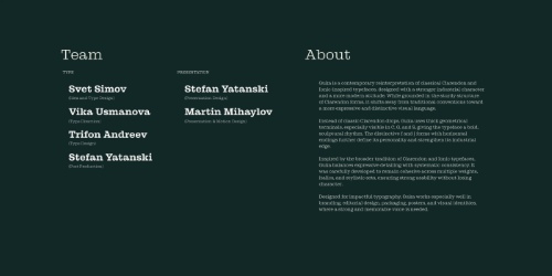 GUKA Versatile Slab - 18 Static Styles + 2 Variable Fonts NEW!